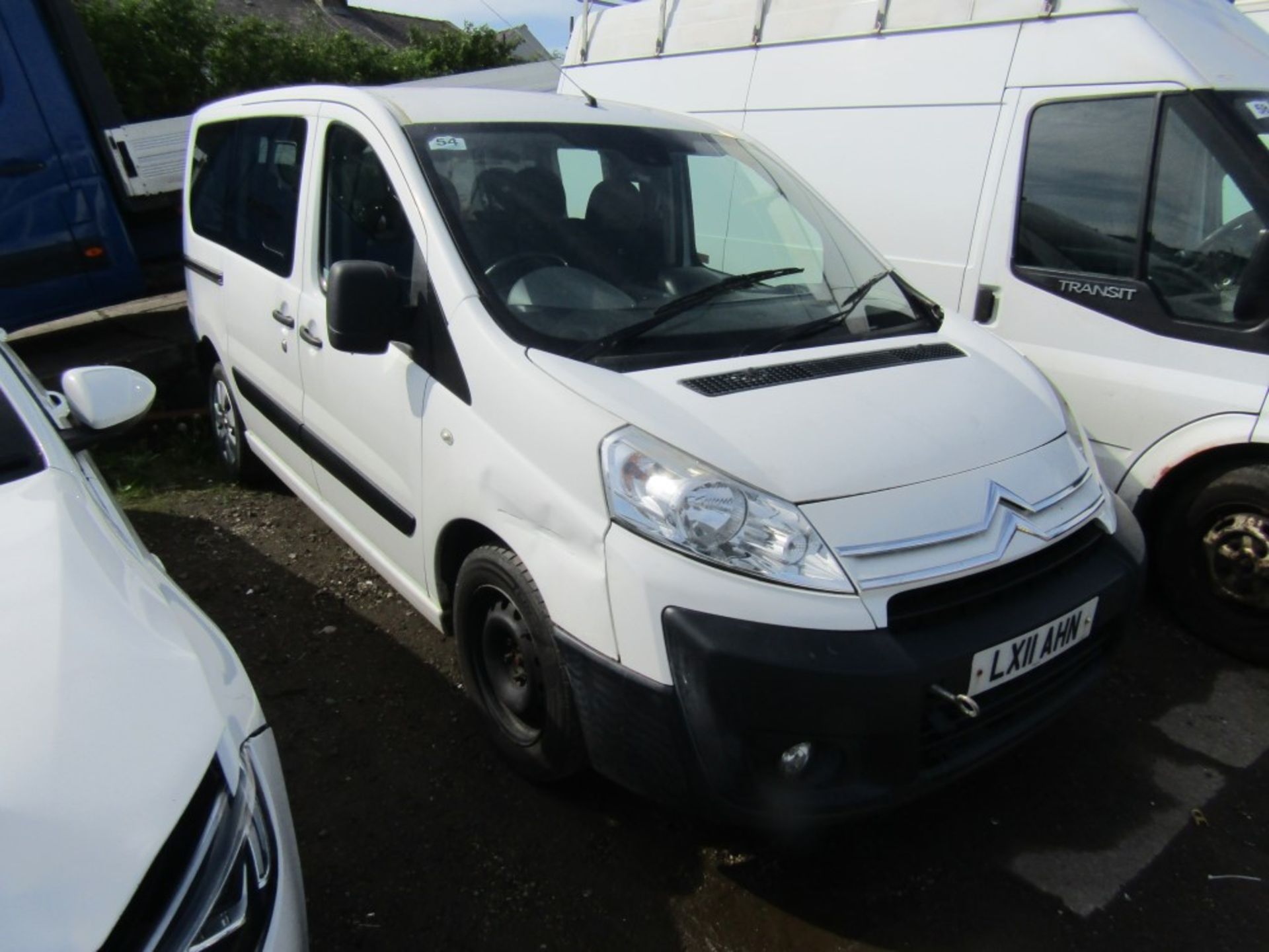 11 reg CITROEN DISPATCH COMBI SX L1H1 HDI (NON RUNNER - SUSPECTED WIRING FAULT) 1ST REG 04/11, V5