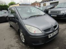 05 reg MITSUBISHI COLT DI-D EQUIPPE AUTO, 1ST REG 05/05, TEST 06/22, 161062M, V5 HERE, 1 FORMER