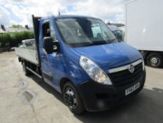 63 reg VAUXHALL MOVANO CDTI PICKUP, 1ST REG 11/13, TEST 03/23, 214438M, NO V5 [NO VAT]