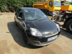 57 reg FORD FIESTA TDCI VAN (DIRECT COUNCIL) 1ST REG 02/08, TEST 03/23, 67028M, V5 HERE, 1 OWNER