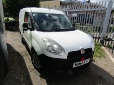 64 reg FIAT DOBLO 16V MULTIJET (NON RUNNER - TURNS OVER BUT WON'T START) 1ST REG 09/14, TEST 07/22