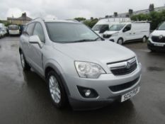 12 reg VAUXHALL ANTARA EXCLUSIV CDTI 4 X 4, 1ST REG 08/12, TEST 09/22, 87387M, V5 HERE, 2 FORMER