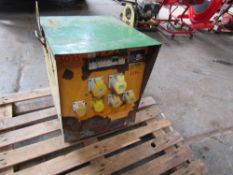 10KVA TRANSFORMER (DIRECT HIRE CO) [+ VAT]