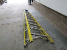 10 TREAD FIBRE GLASS STEPS (DIRECT HIRE CO) [+ VAT]