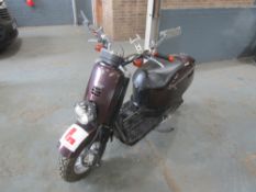 57 reg YAMAHA GIGEL 50CC SCOOTER, MANUFACTURED 2008, 1ST REG UK 12/20, 23759KM NOT WARRANTED, V5