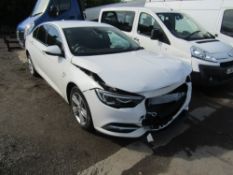 67 reg VAUXHALL INSIGNIA ELITE NAV ECOTEC T D (NON RUNNER - ACCIDENT DAMAGED - NOT ON LIST AT TIME