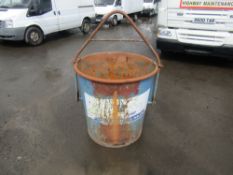 500 LTR CIRCULAR MUCK SKIP (DIRECT GAP) [+ VAT]