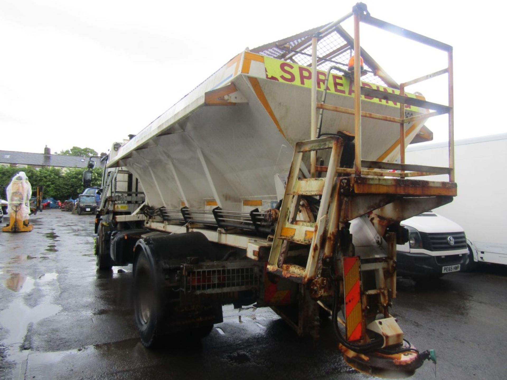 62 reg DAF FA LF55 18 TON GRITTER C/W ROAD REPAIR DEMOUNT BODY (DIRECT COUNCIL) 1ST REG 01/13, - Image 3 of 10