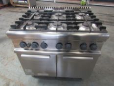 ELECTROLUX STAINLESS STEEL 6 BURNER COMMERCIAL GAS OVEN [+ VAT]