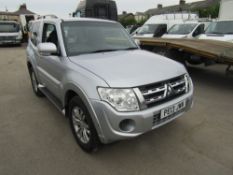 13 reg MITSUBISHI SHOGUN 4WORK SG2 DI-D SWB, 1ST REG 03/13, TEST 04/23, 127426M WARRANTED, V5