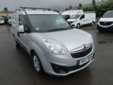 17 reg VAUXHALL COMBO 2300 CDTI SPORTIVE VAN, 1ST REG 08/17, TEST 08/22, 83216M WARRANTED, V5