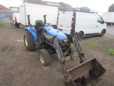 NEW HOLLAND TC27 TRACTOR (DIRECT COUNCIL) 2043 HOURS [+ VAT]