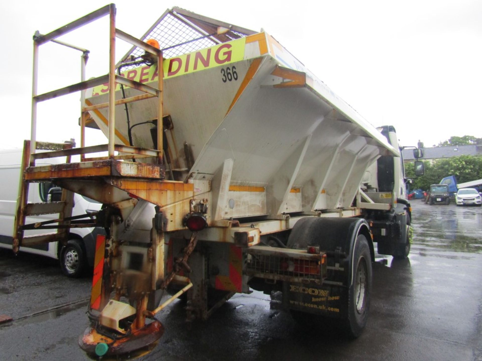 62 reg DAF FA LF55 18 TON GRITTER C/W ROAD REPAIR DEMOUNT BODY (DIRECT COUNCIL) 1ST REG 01/13, - Image 4 of 10