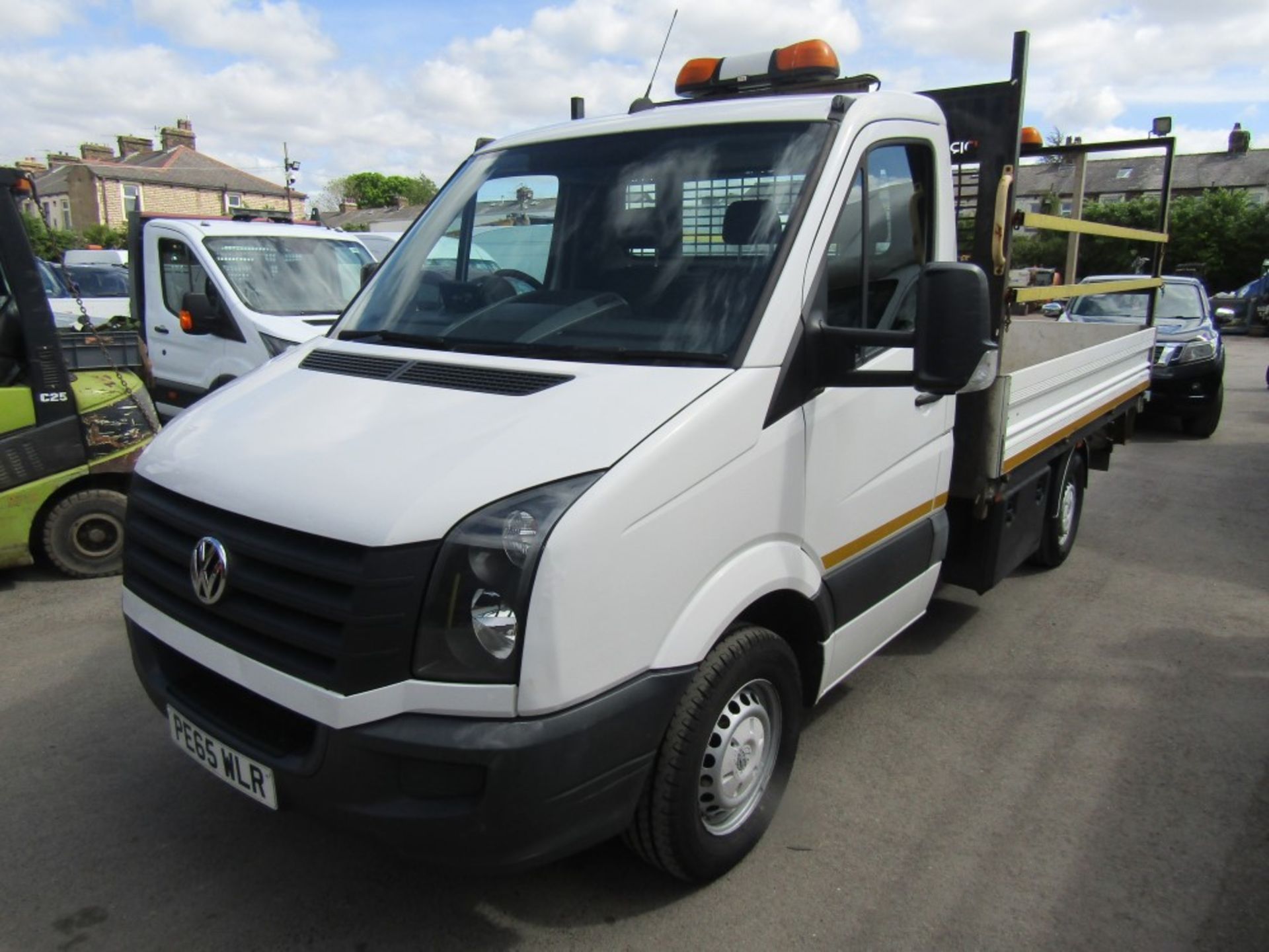 65 reg VW CRAFTER CR35 MWB DROPSIDE, 1ST REG 10/15, TEST 08/22, 157874M WARRANTED, V5 HERE, 1 - Image 2 of 6