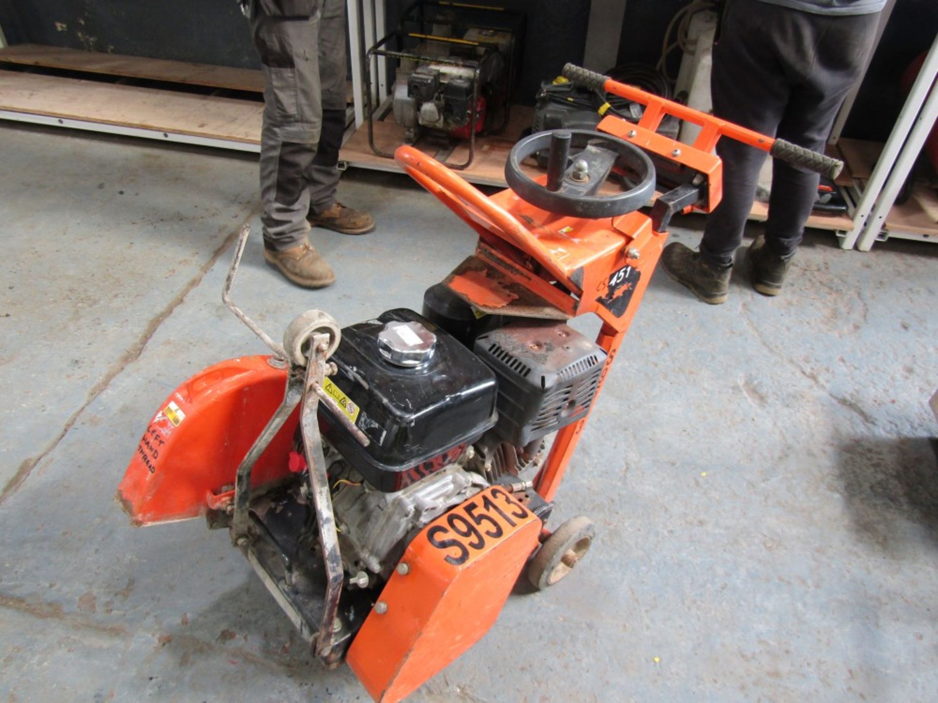 18" PETROL FLOOR SAW (DIRECT HIRE CO) [+ VAT]