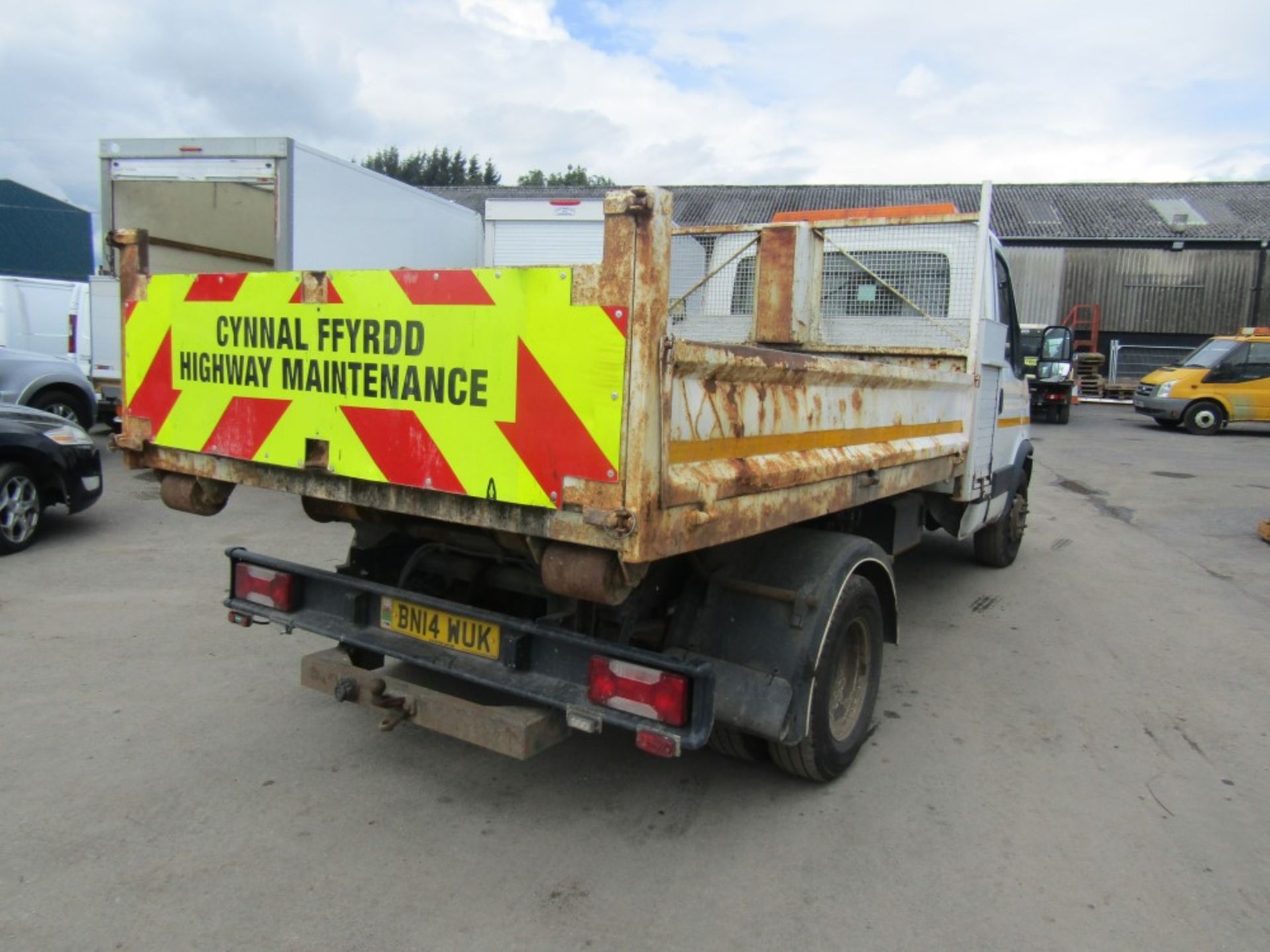 14 reg IVECO DAILY 70C17 TIPPER (DIRECT COUNCIL) 1ST REG 03/14, TEST 02/23, 163291KM, V5 HERE, 1 - Image 4 of 6