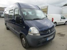 10 reg RENAULT MASTER LM39 DCI 100 MINIBUS (DIRECT COUNCIL) 1ST REG 06/10, TEST 03/23, 146745KM,