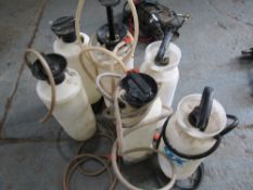 6 X DUST SUPPRESSION BOTTLES (DIRECT HIRE CO) [+ VAT]