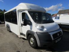 64 reg FIAT DUCATO TRI AXLE MINIBUS (DIRECT COUNCIL) 1ST REG 12/14, 86320M, V5 HERE, 1 OWNER FROM