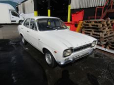 1973 ITALIAN IMPORT FORD ESCORT MK1 1.1 XL, 13045KM BELIEVED TO BE CORRECT [NO VAT]