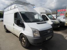 13 reg FORD TRANSIT 100 T350 RWD, 1ST REG 05/13, TEST 07/22, 129958M, V5 HERE, 1 FORMER KEEPER [NO