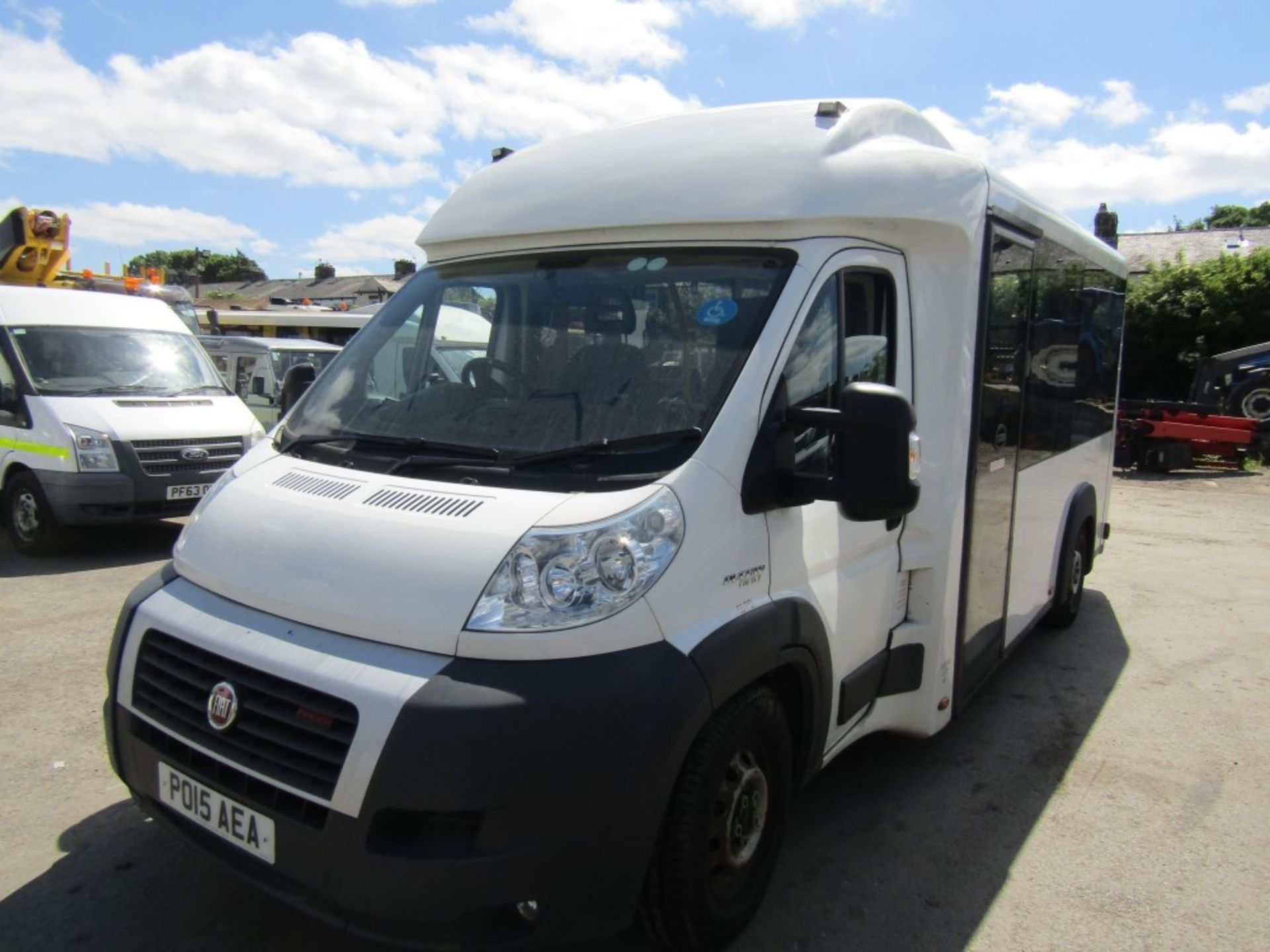 15 reg FIAT DUCATO TWIN AXLE MINIBUS (DIRECT COUNCIL) 1ST REG 08/15, 82686M, V5 HERE, 1 OWNER FROM - Image 2 of 7