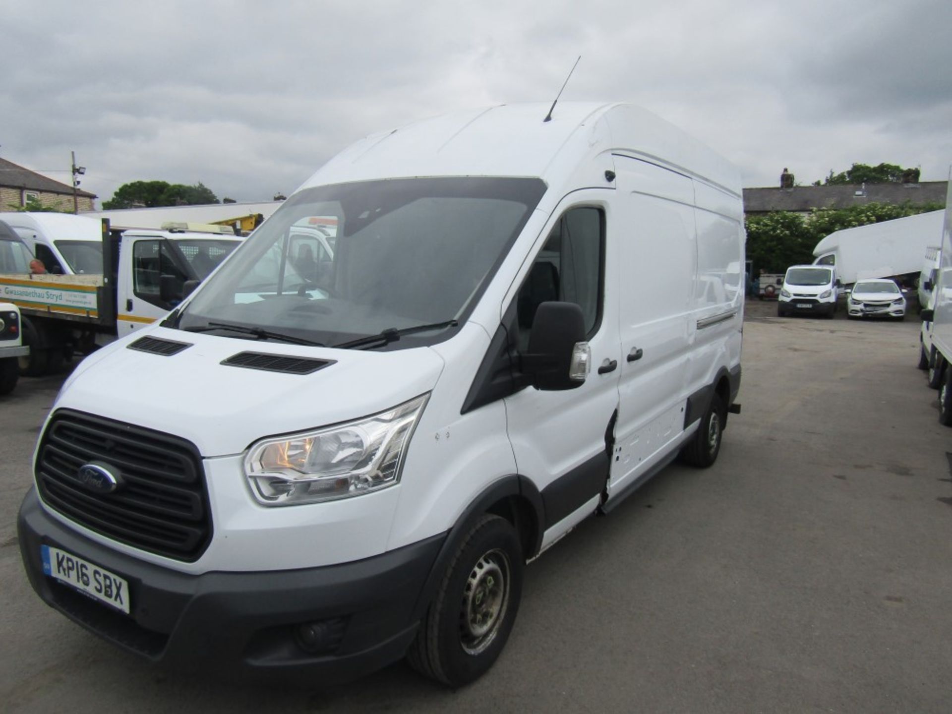 16 reg FORD TRANSIT 310 DIESEL VAN, 1ST REG 06/16, TEST 12/22, 224690M WARRANTED, V5 HERE, 1 OWNER - Image 2 of 7