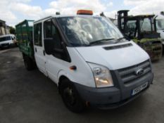 13 reg FORD TRANSIT 100 T350 RWD TIPPER (DIRECT COUNCIL) 1ST REG 04/13, TEST 01/23, 144362M, V5