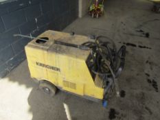 KARCHER HDS650 C/W HOSE & LANCE [+ VAT]