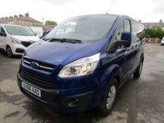 66 reg FORD TRANSIT CUSTOM TDCI LTD (ON VCAR CAT S) AIR CON, CRUISE CONTROL, HEATED SEATS, PHONE