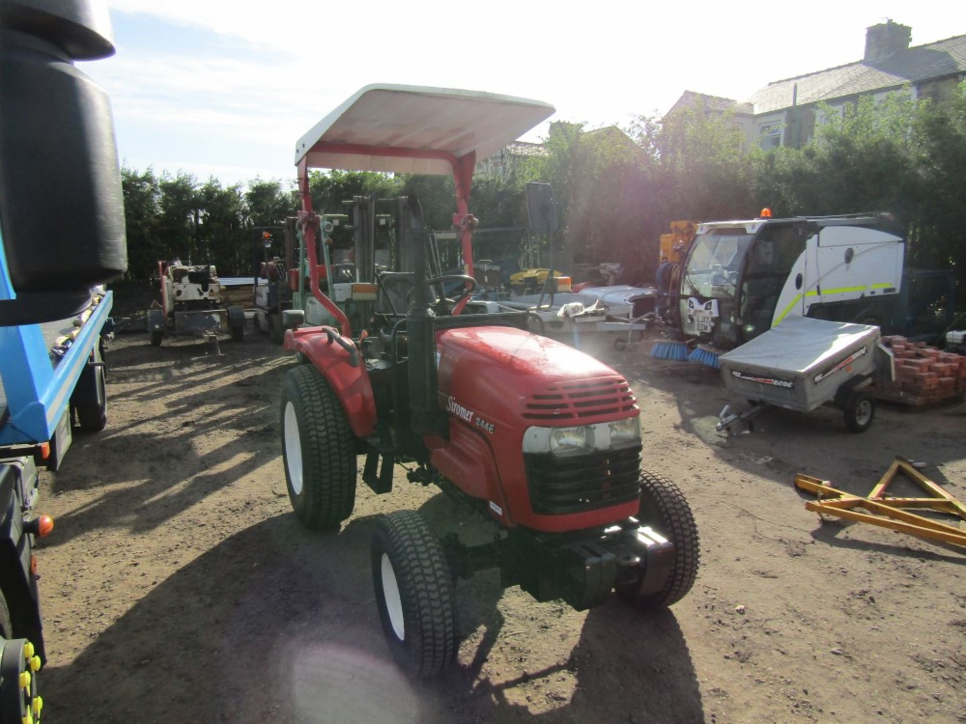 SIROMER 244E TRACTOR, 409 HOURS NOT WARRANTED [NO VAT]