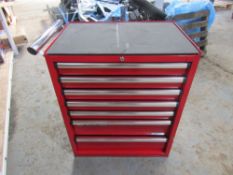 CLARKE 7 DRAWER TOOL CABINET (SCRAP) [+ VAT]