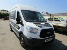 17 reg FORD TRANSIT 350 PANEL VAN, 1ST REG 08/17, TEST 01/23, 161965M, V5 HERE, 1 FORMER KEEPER [NO