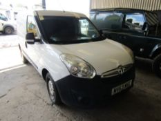 63 reg VAUXHALL COMBO 2000 CDTI (NON RUNNER) (DIRECT UNITED UTILITIES WATER) 1ST REG 09/13, TEST