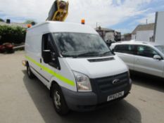 63 reg FORD TRANSIT 125 T350 FWD C/W HOIST (DIRECT COUNCIL) 1ST REG 02/14, TEST 08/22, 64502M, V5