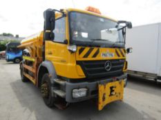 57 reg MERCEDES AXOR 1824K 4 X 2 GRITTER (DIRECT COUNCIL) 1ST REG 10/07, 87719KM, V5 HERE, 1 OWNER