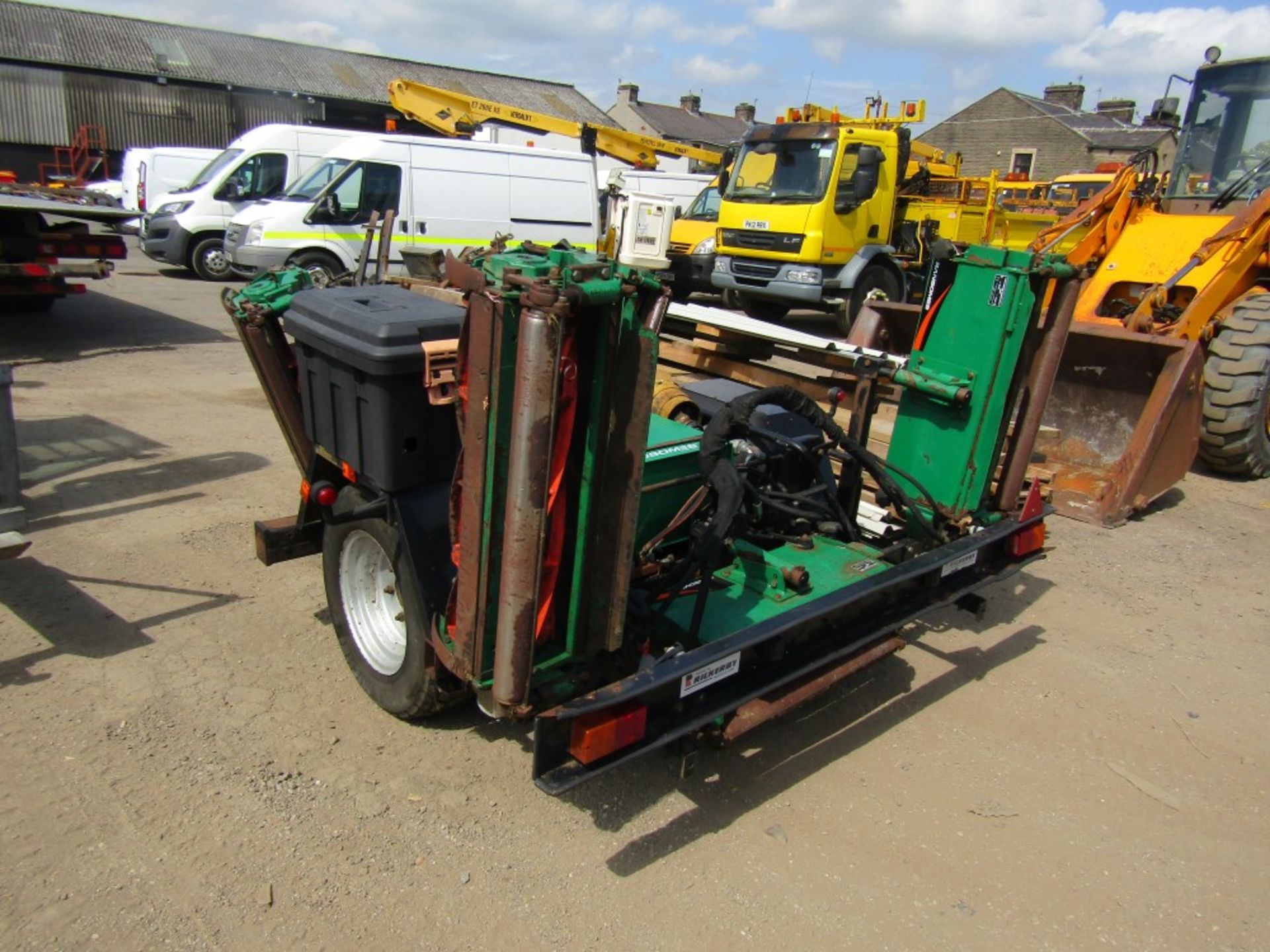 RANSOMES TG3400 5 GANG CYLINDER PTO MOWER [+ VAT] - Image 2 of 2