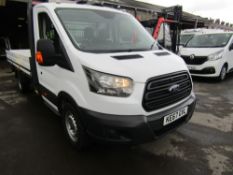 67 reg FORD TRANSIT 350 LWB DROPSIDE, 1ST REG 11/17, 125996M, V5 HERE, 1 OWNER FROM NEW [+ VAT]