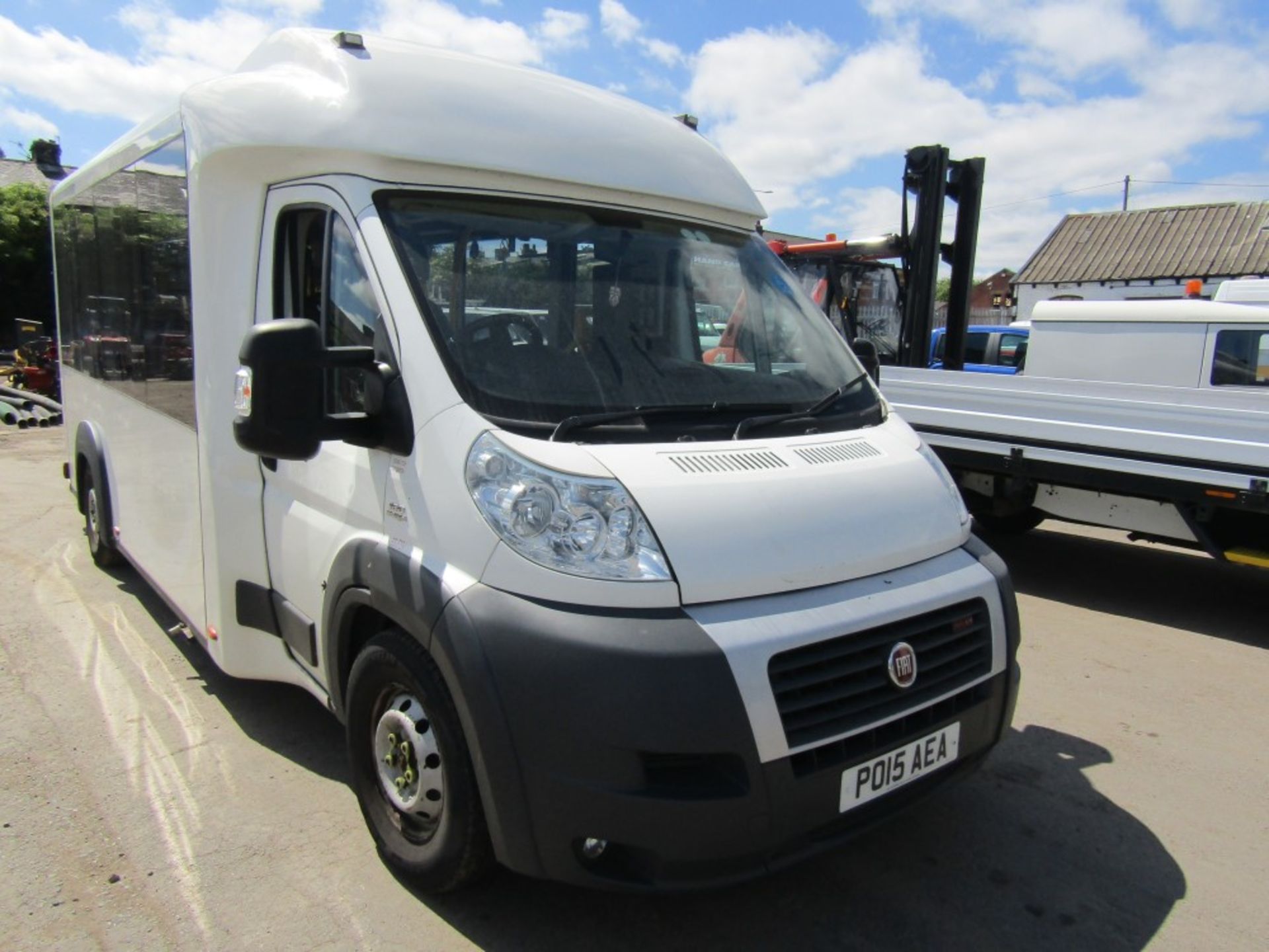 15 reg FIAT DUCATO TWIN AXLE MINIBUS (DIRECT COUNCIL) 1ST REG 08/15, 82686M, V5 HERE, 1 OWNER FROM