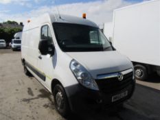 60 reg VAUXHALL MOVANO (DIRECT UNITED UTILITIES WATER) 1ST REG 01/11, TEST 08/22, 138589M, V5 MAY