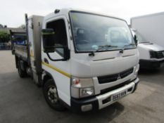 63 reg MITSUBISHI FUSO CANTER 7C15 34 TIPPER (DIRECT COUNCIL) 1ST REG 12/13, TEST 07/22, 93443KM, V5