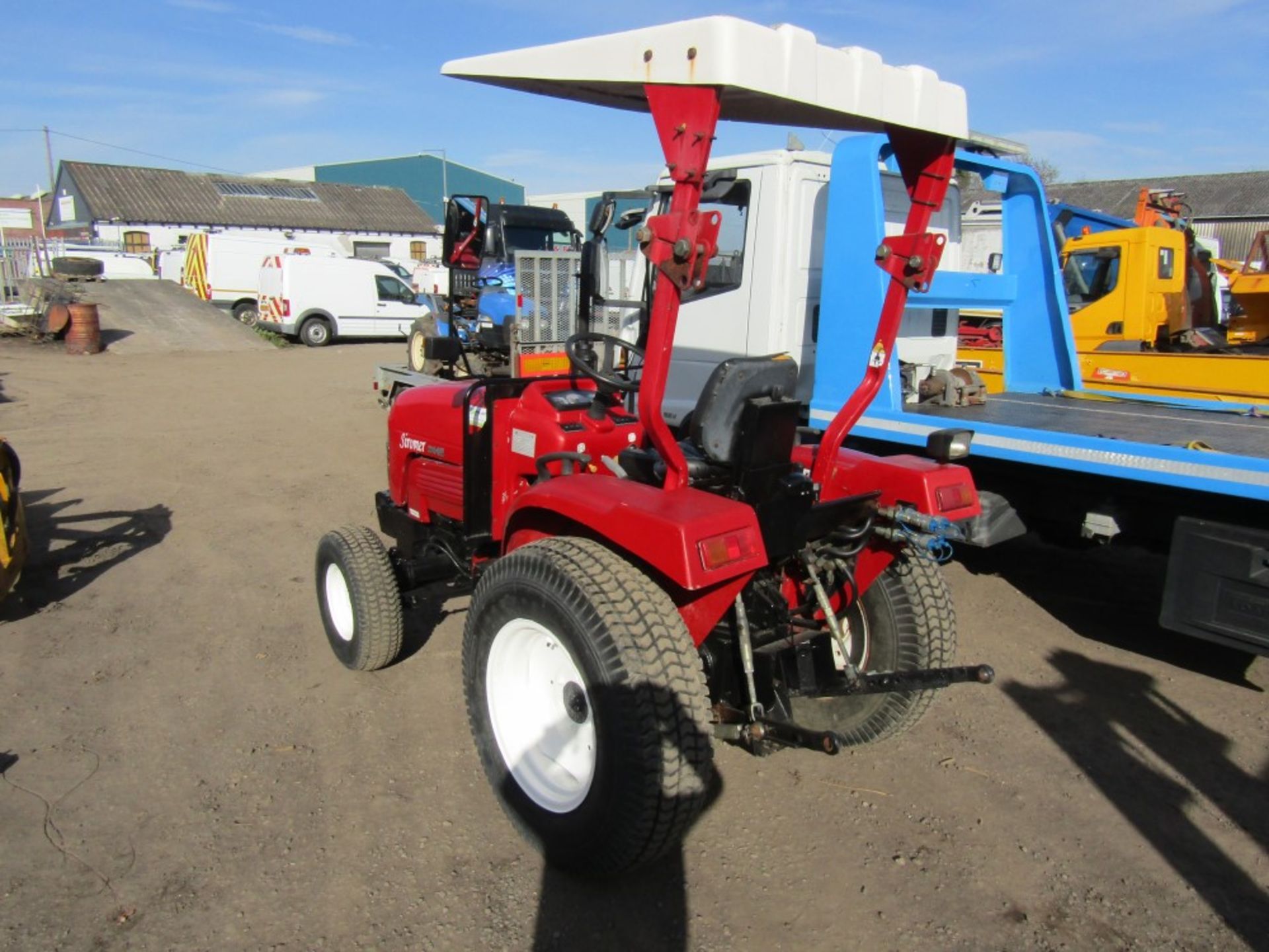 SIROMER 244E TRACTOR, 409 HOURS NOT WARRANTED [NO VAT] - Image 3 of 5