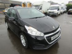 65 reg PEUGEOT 208 HDI, 1ST REG 02/16, 117984M WARRANTED, V5 HERE, 1 OWNER FROM NEW [NO VAT]