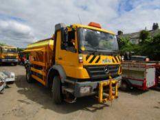 56 reg MERCEDES AXOR 1824K 4 X 2 GRITTER (DIRECT COUNCIL) 1ST REG 01/07, 16327KM INCORRECT, V5 HERE,