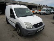 13 reg FORD TRANSIT CONNECT 90 T230 (DIRECT UNITED UTILITES WATER) 1ST REG 03/13, TEST 10/22,