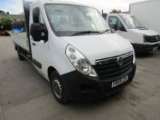 64 reg VAUXHALL MOVANO F3500 L3H1 CDTI DROPSIDE, 1ST REG 11/14, TEST 11/22, 102259M, V5 HERE, 1