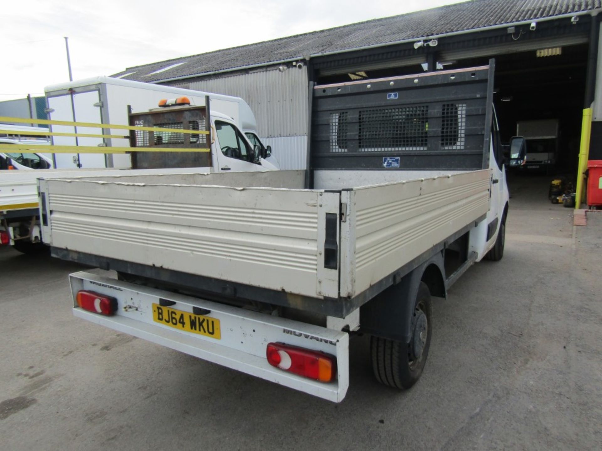 64 reg VAUXHALL MOVANO F3500 L2H1 CDTI DROPSIDE, 1ST REG 09/14, 69575M, V5 HERE, 1 FORMER - Bild 4 aus 6