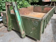 PREMIER BODIES BIGHAB PB HOOK LIFT SKIP (DIRECT COUNCIL) (LOCATION MANCHESTER) NO LOADING FACILITIES