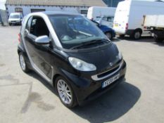 08 reg SMART FORTWO PASSION 71 AUTO, 1ST REG 03/08, 96461M, V5 HERE, 5 FORMER KEEPERS [NO VAT]