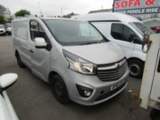 15 reg VAUXHALL VIVARO 2700 SPORTIVE CDTI, 1ST REG 08/15, NO MILEAGE DISPLAYING BELIEVED TO HAVE